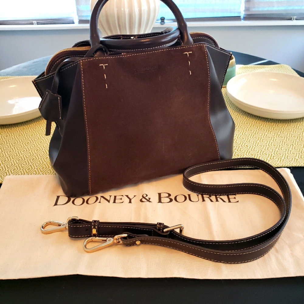 Dooney & Burke Suede Leather bag. NWOT!